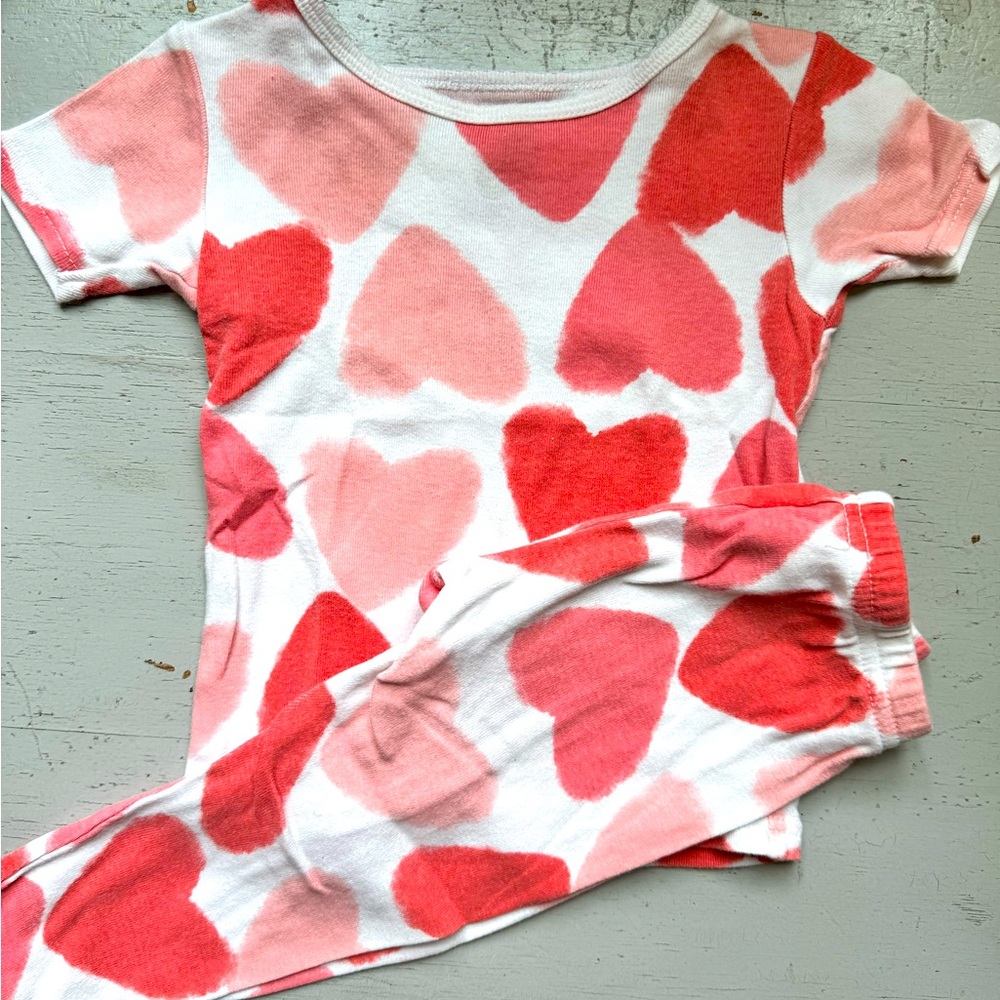 Just one you heart pajamas 18mos 2 piece short sleeve and pants .